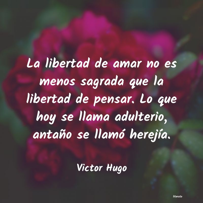 Frases de Victor Hugo