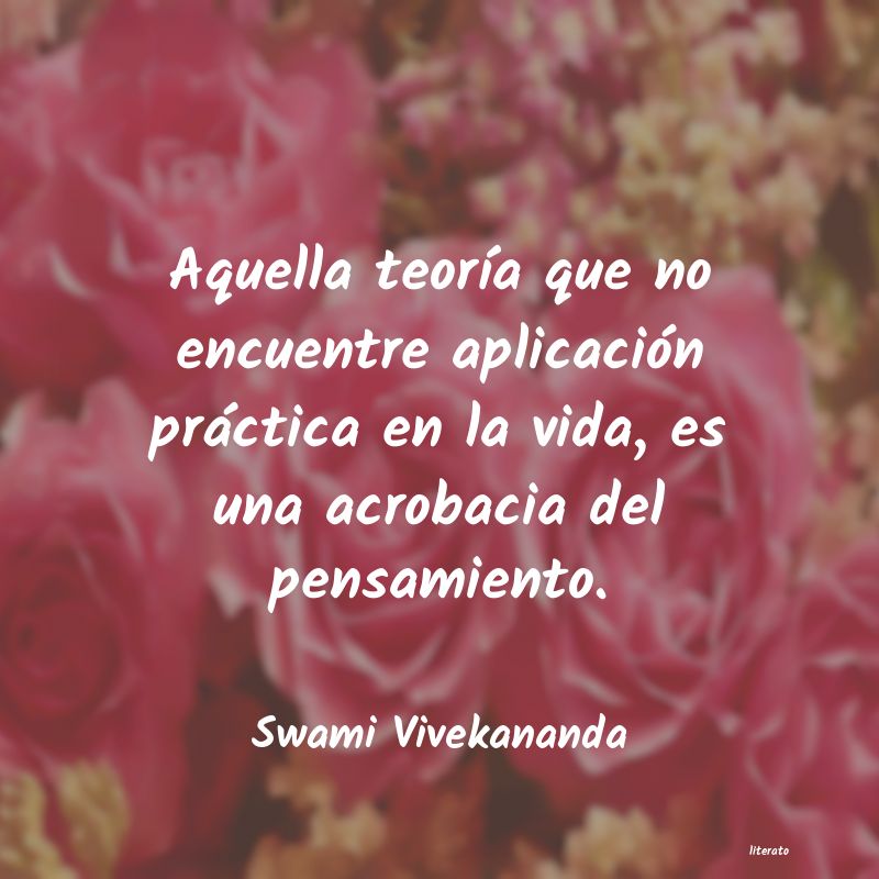 Frases de Swami Vivekananda