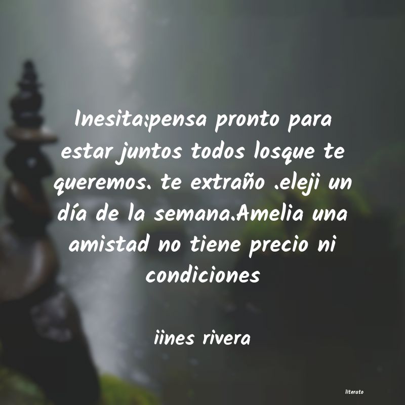 frases de iines rivera