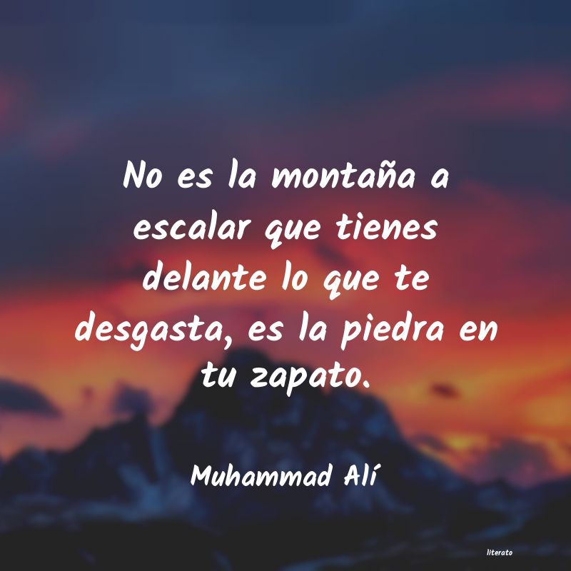 Frases de Muhammad Alí