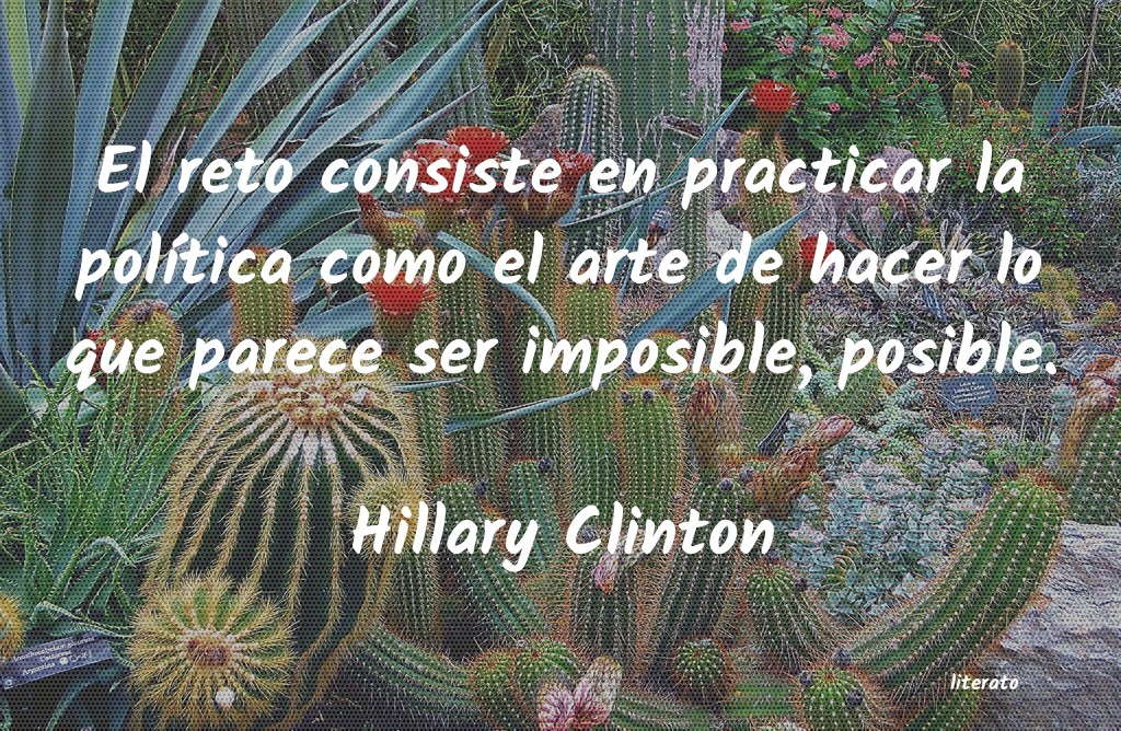 frases de Hillary Clinton