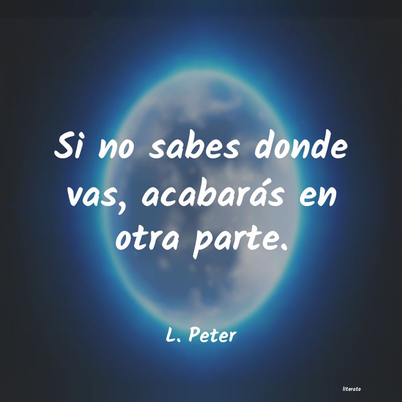 frases de L. Peter