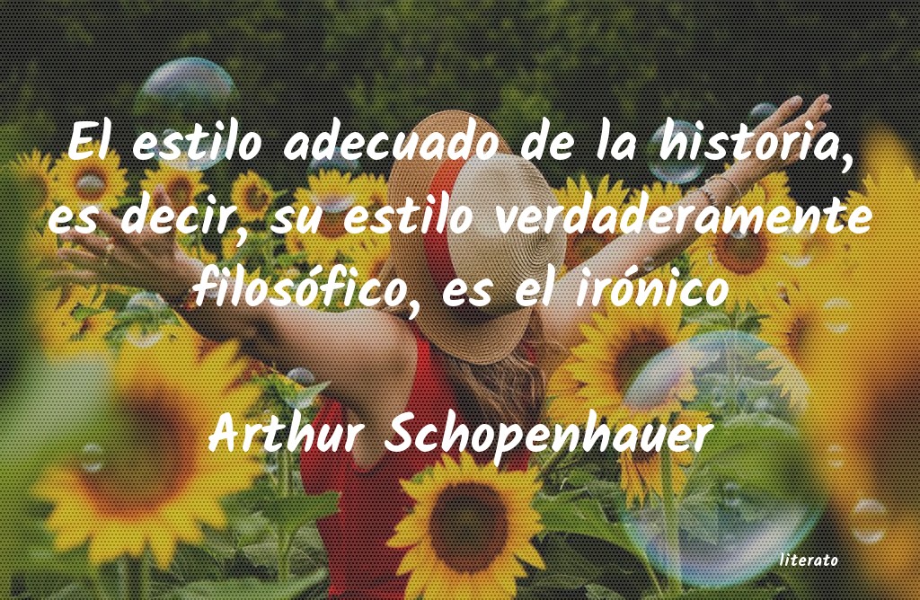 Frases de Arthur Schopenhauer