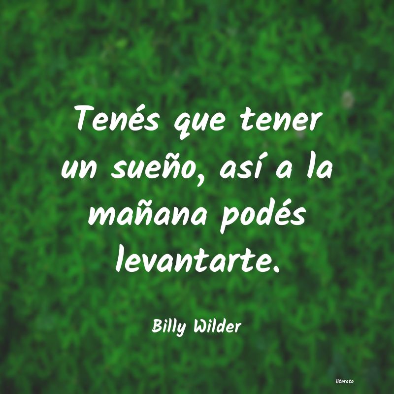 Frases de Billy Wilder