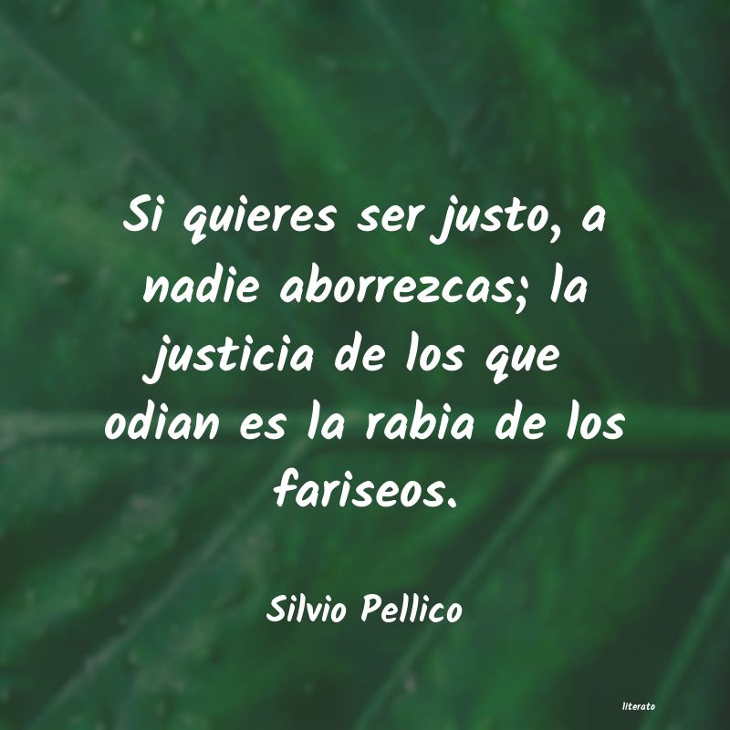 frases de Silvio Pellico