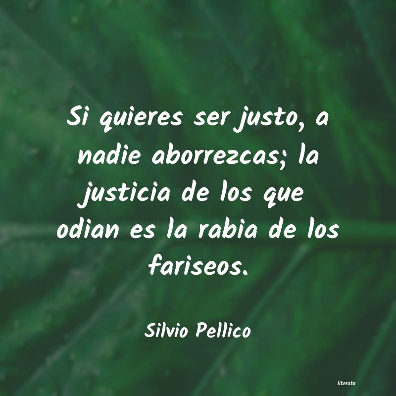 Frases de Silvio Pellico