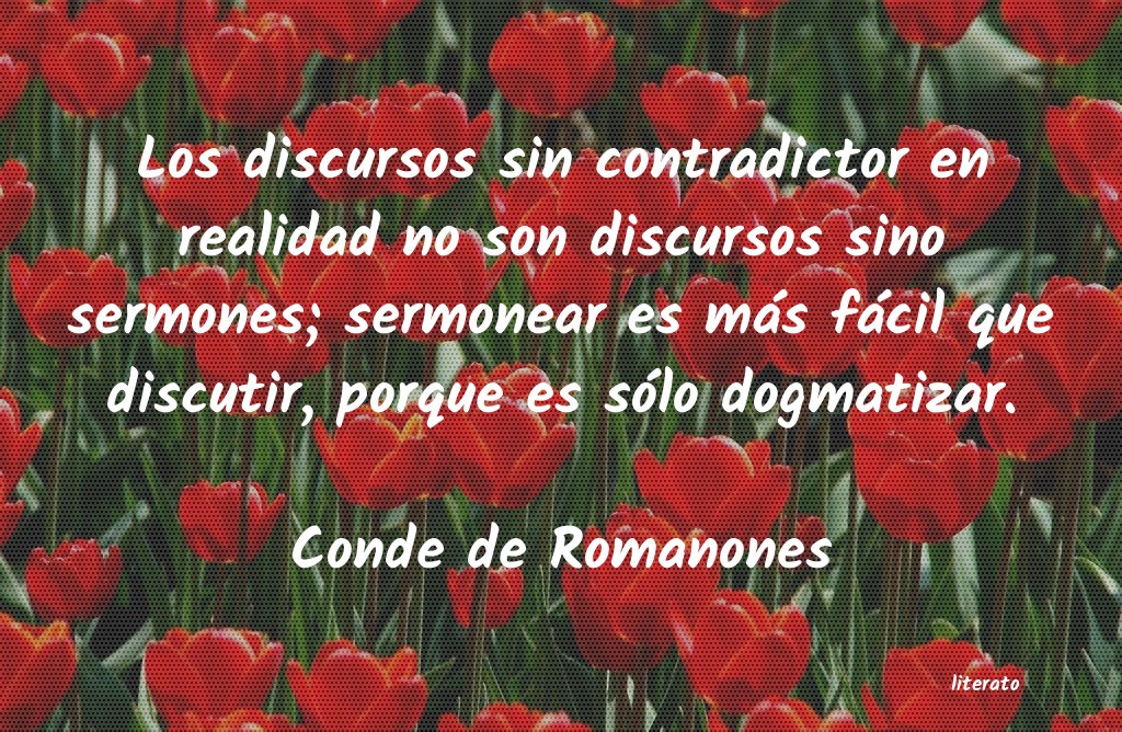 frases de Conde de Romanones