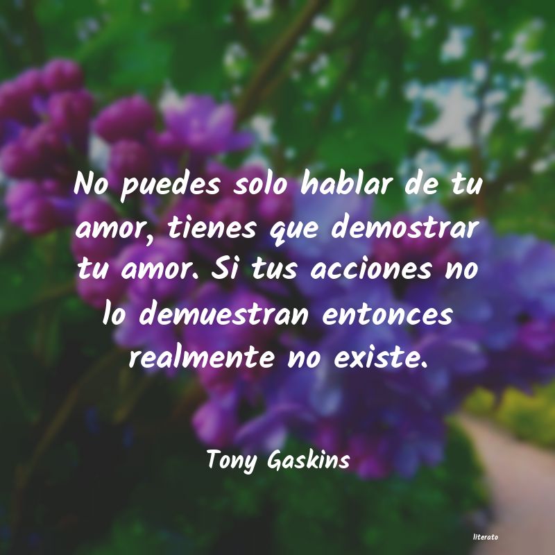 frases de Tony Gaskins