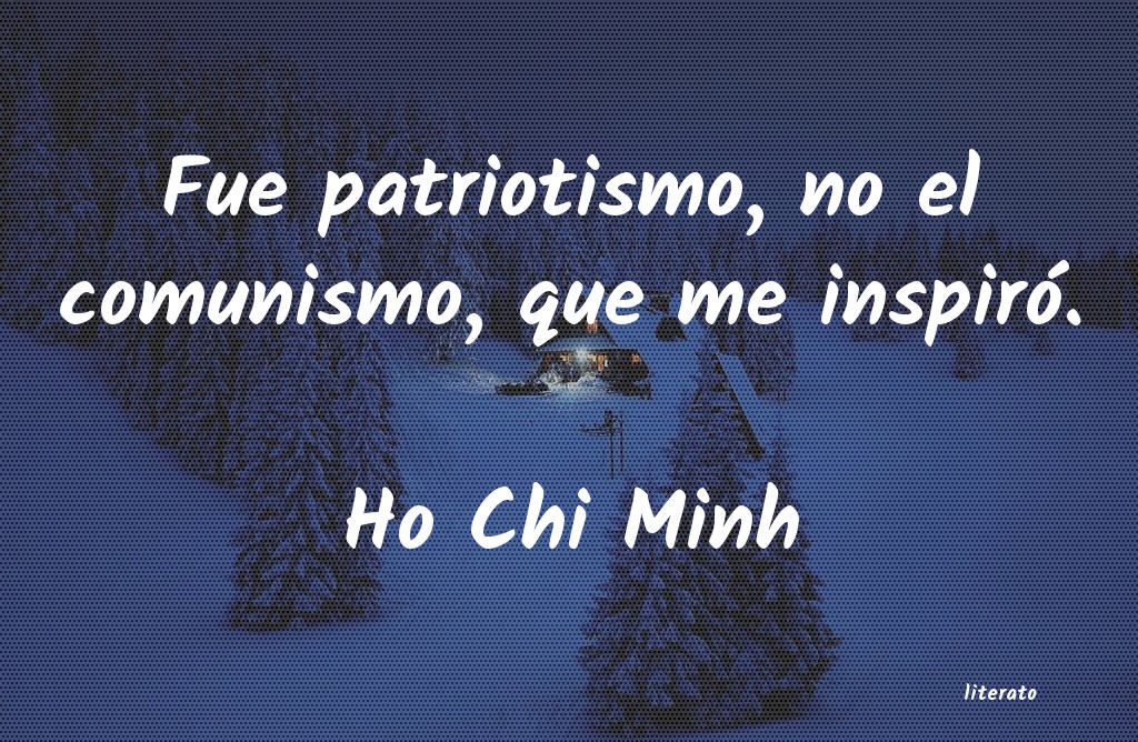 Frases de Ho Chi Minh