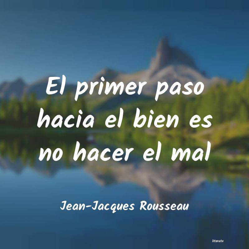 Frases de Jean-Jacques Rousseau