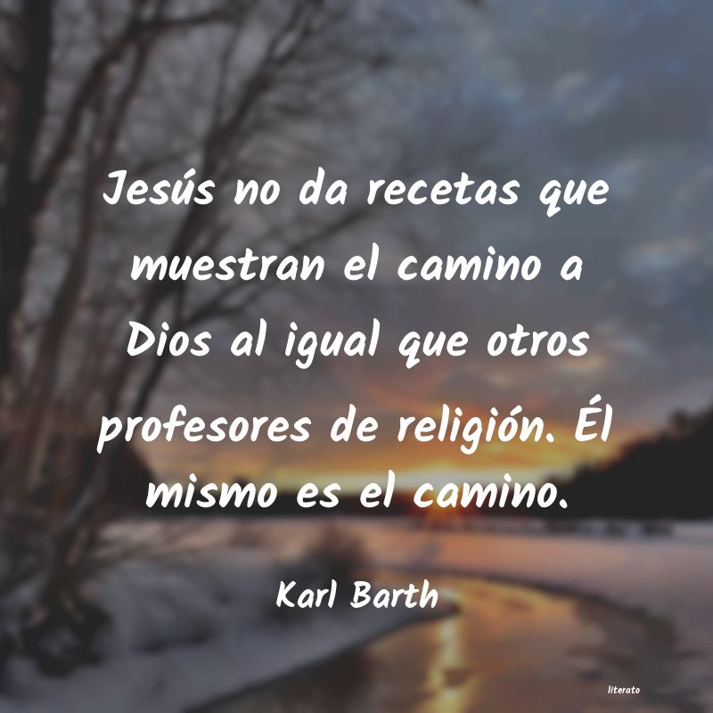 frases de Karl Barth