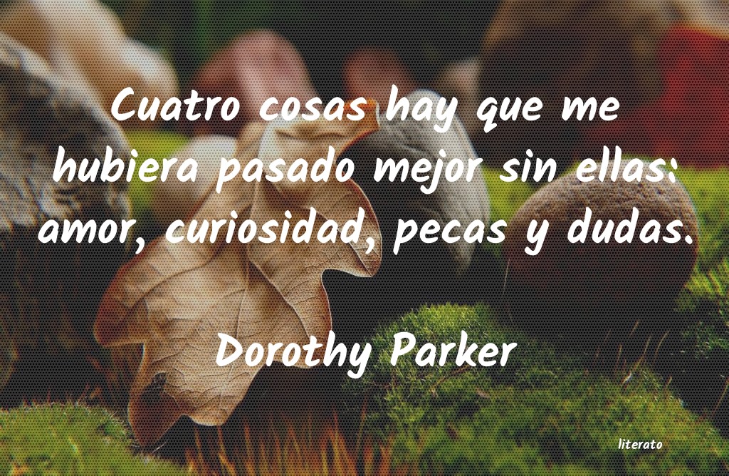 Frases de Dorothy Parker