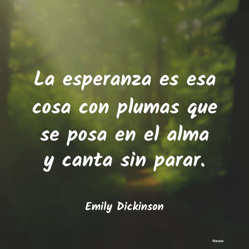 Frases de Emily Dickinson