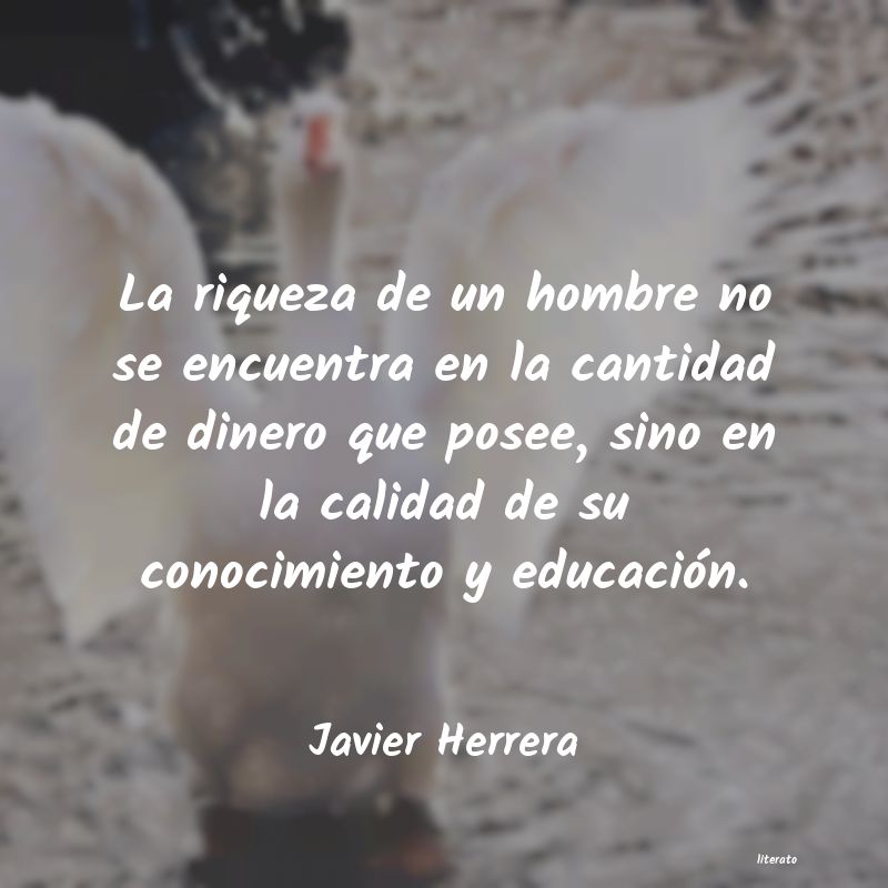 Frases de Javier Herrera