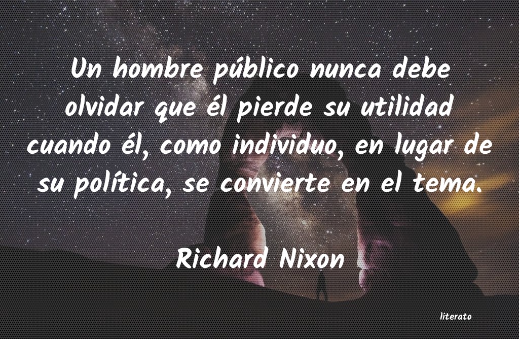 frases de Richard Nixon