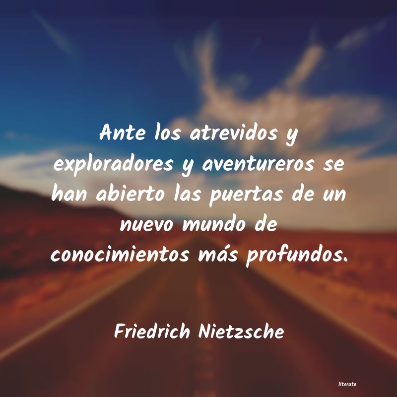 Frases de Friedrich Nietzsche