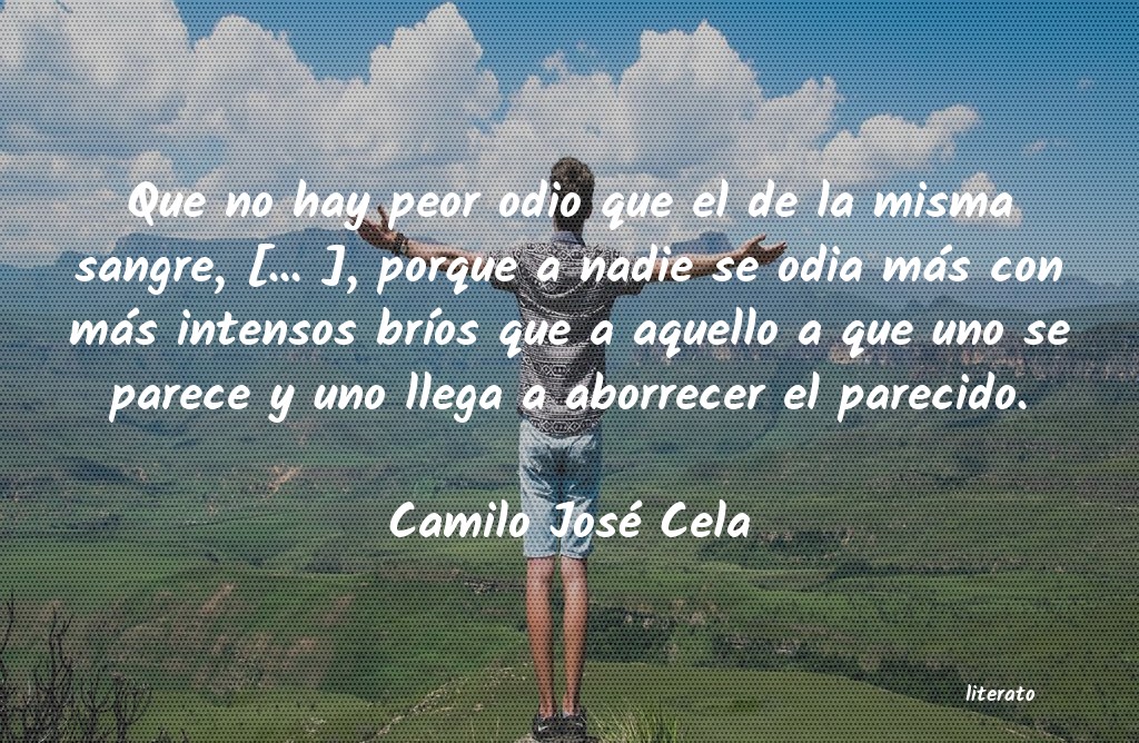 frases de Camilo José Cela