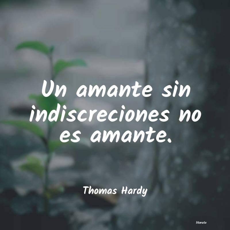 Frases de Thomas Hardy