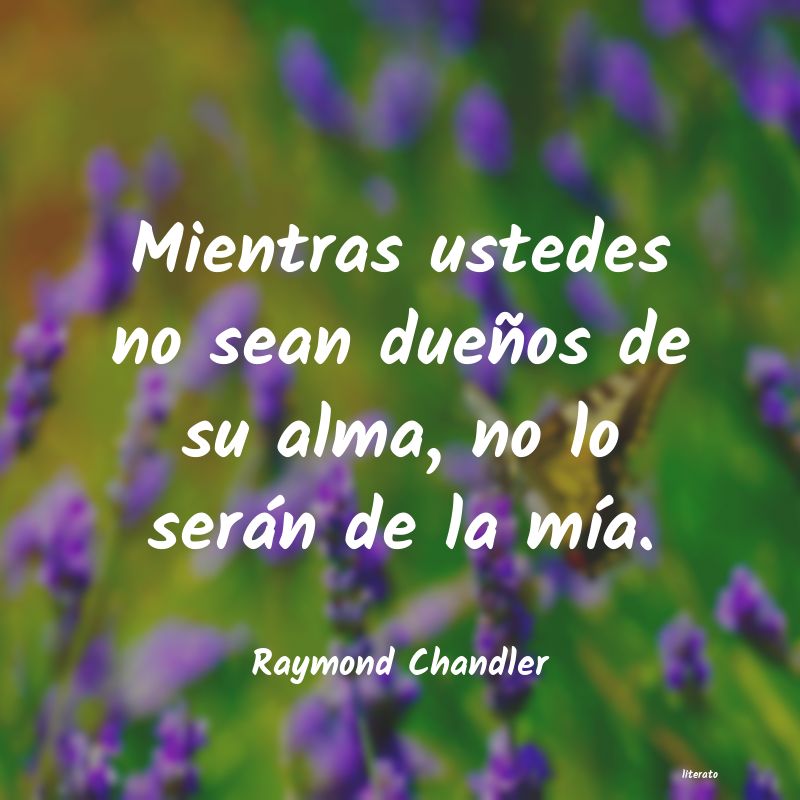 frases de Raymond Chandler