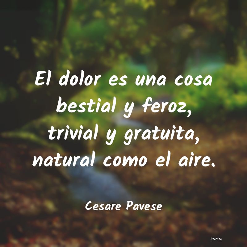 Frases de Cesare Pavese