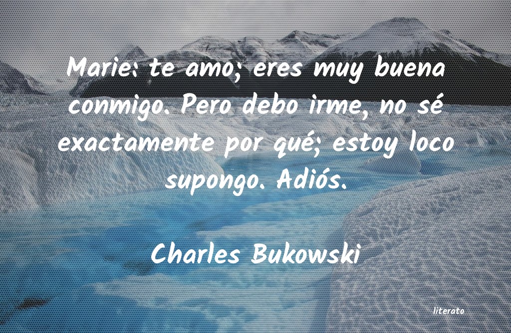 Frases de Charles Bukowski