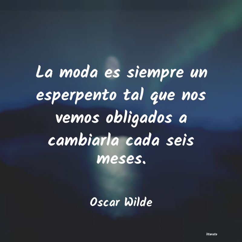 oscar wilde moda