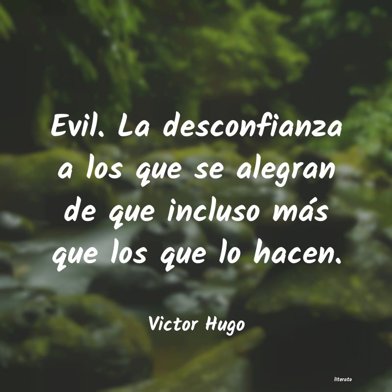 frases de Victor Hugo
