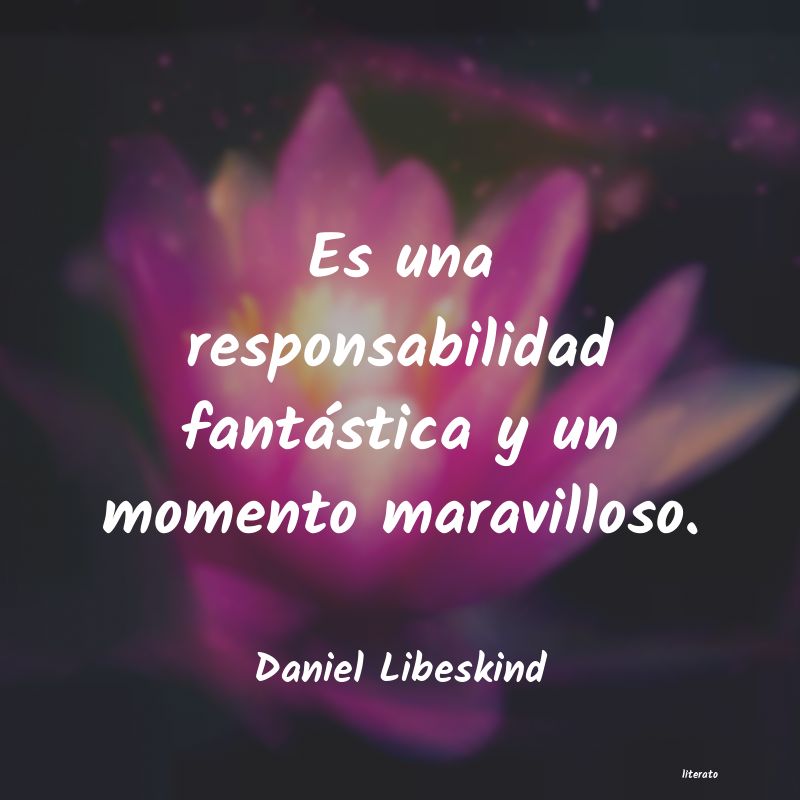 Frases de Daniel Libeskind