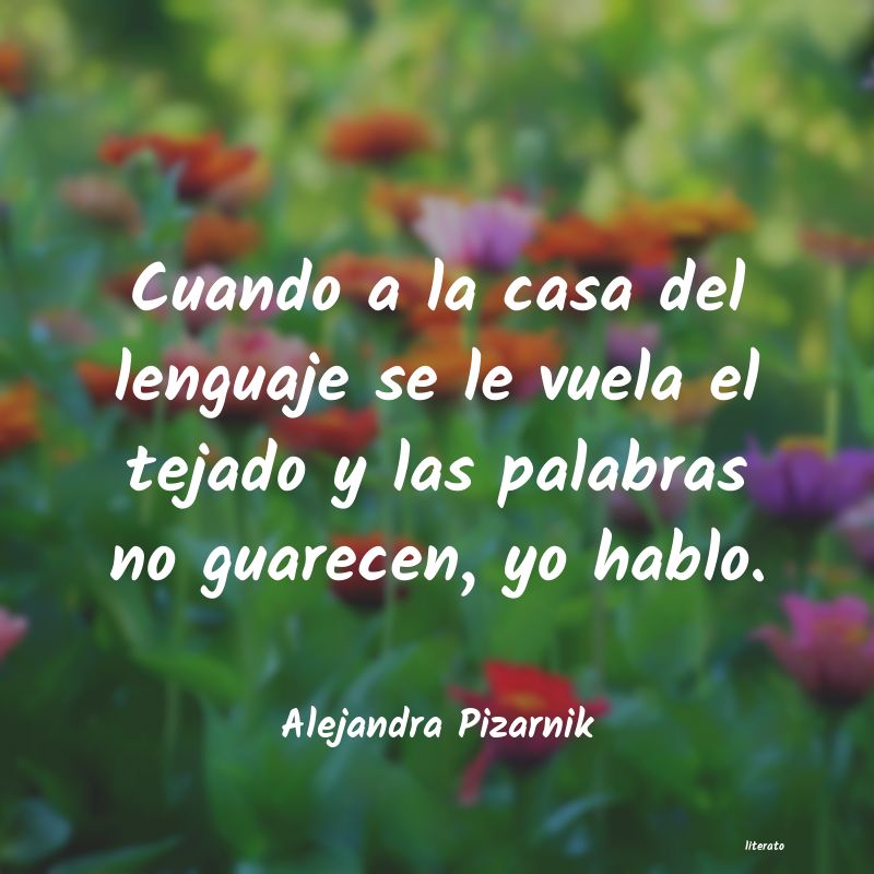 frases de Alejandra Pizarnik