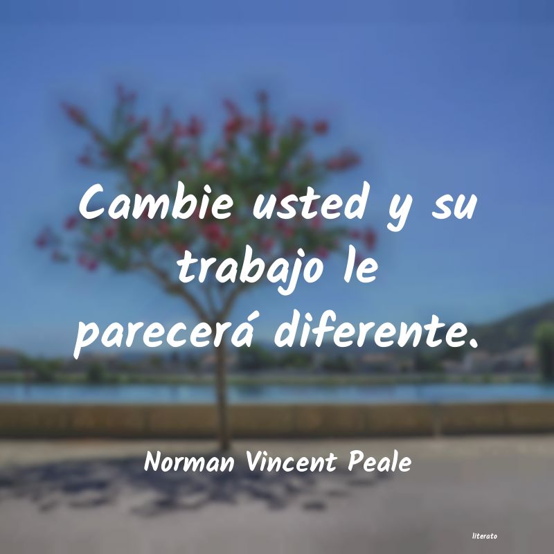 Frases de Norman Vincent Peale