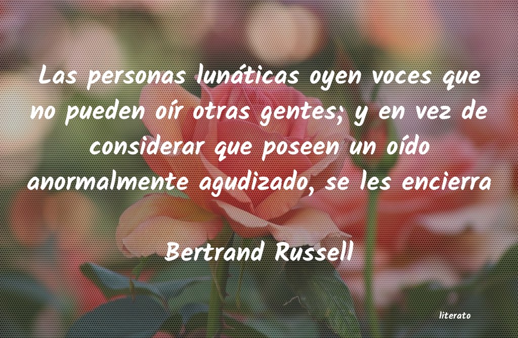 Frases de Bertrand Russell