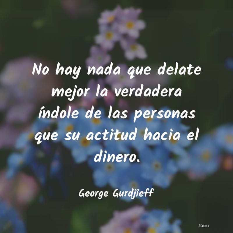 Frases de George Gurdjieff