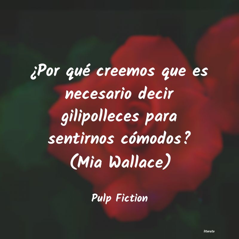 frases de Pulp Fiction