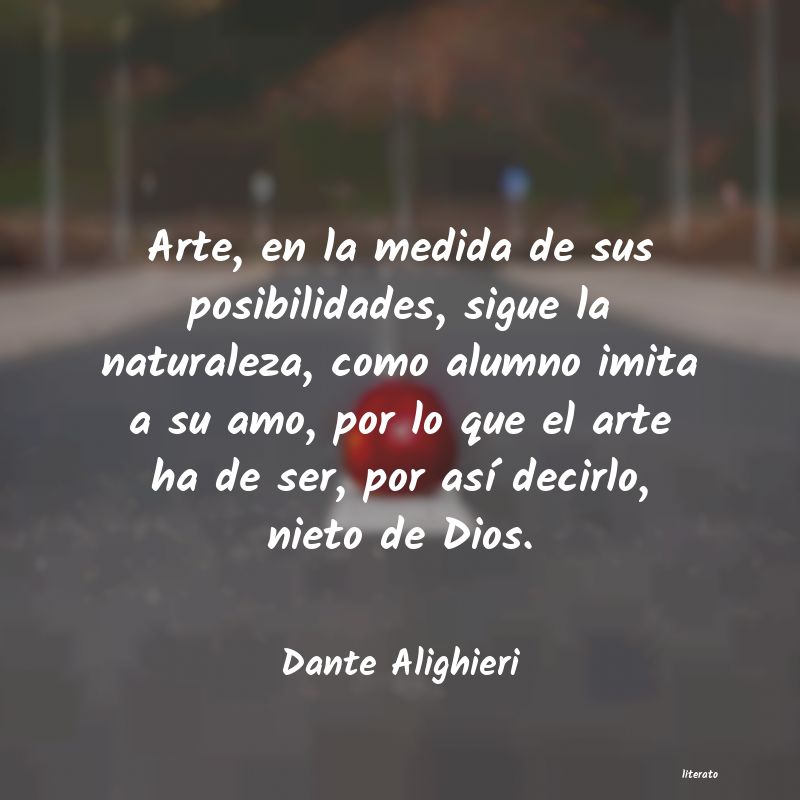 frases de Dante Alighieri