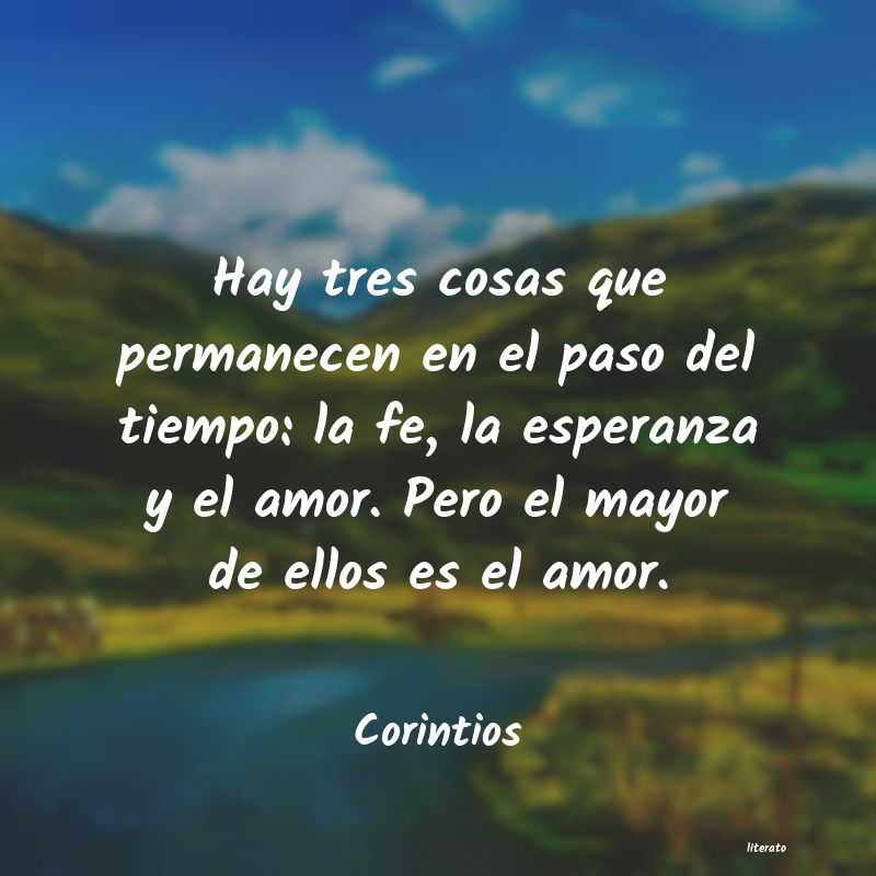 Frases de Corintios