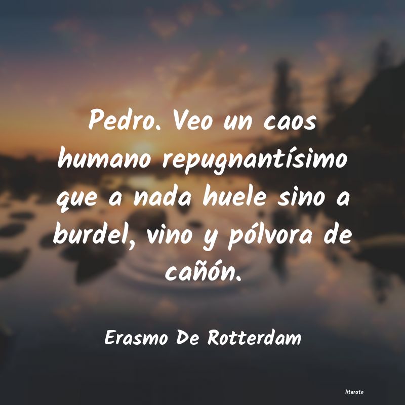 frases de Erasmo De Rotterdam