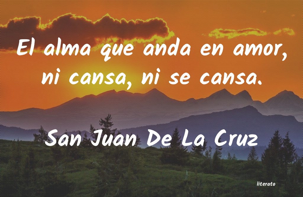 frases de San Juan De La Cruz