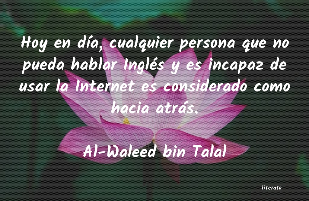 frases de Al-Waleed bin Talal