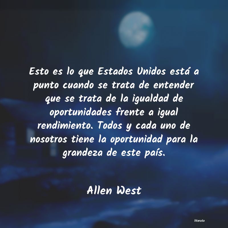 Frases de Allen West