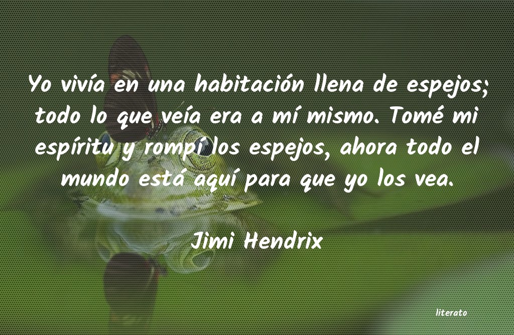 frases de Jimi Hendrix