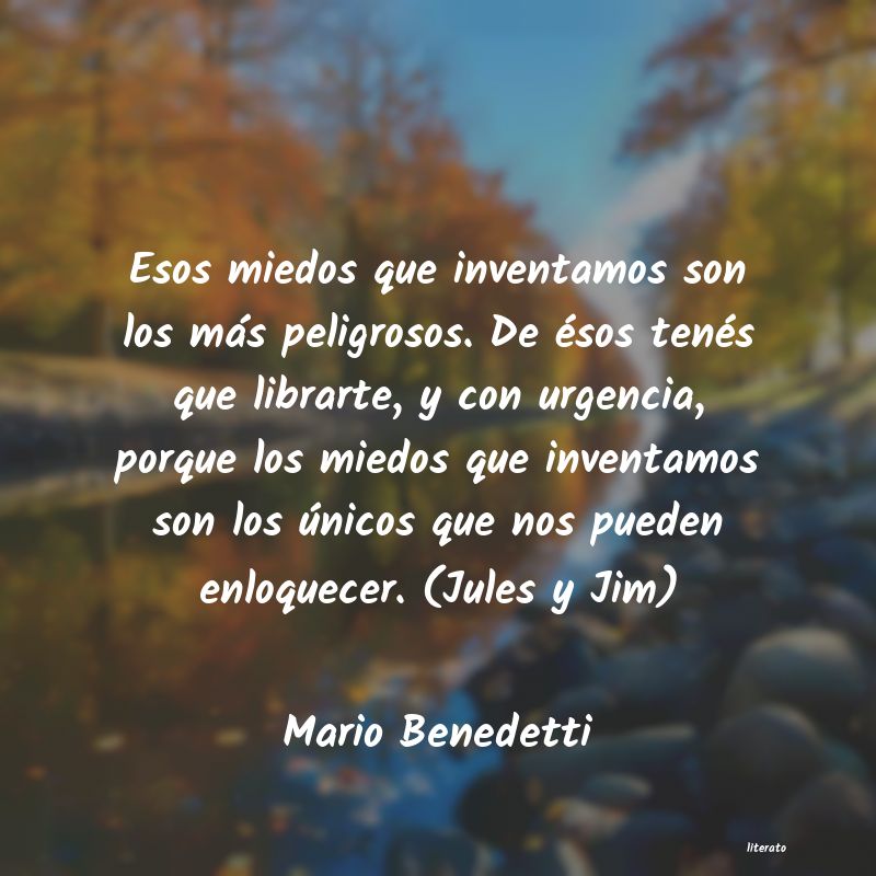 frases de Mario Benedetti