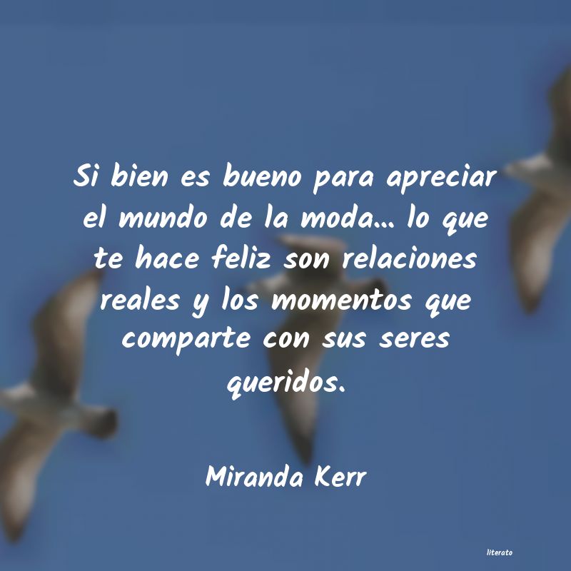 Frases de Miranda Kerr