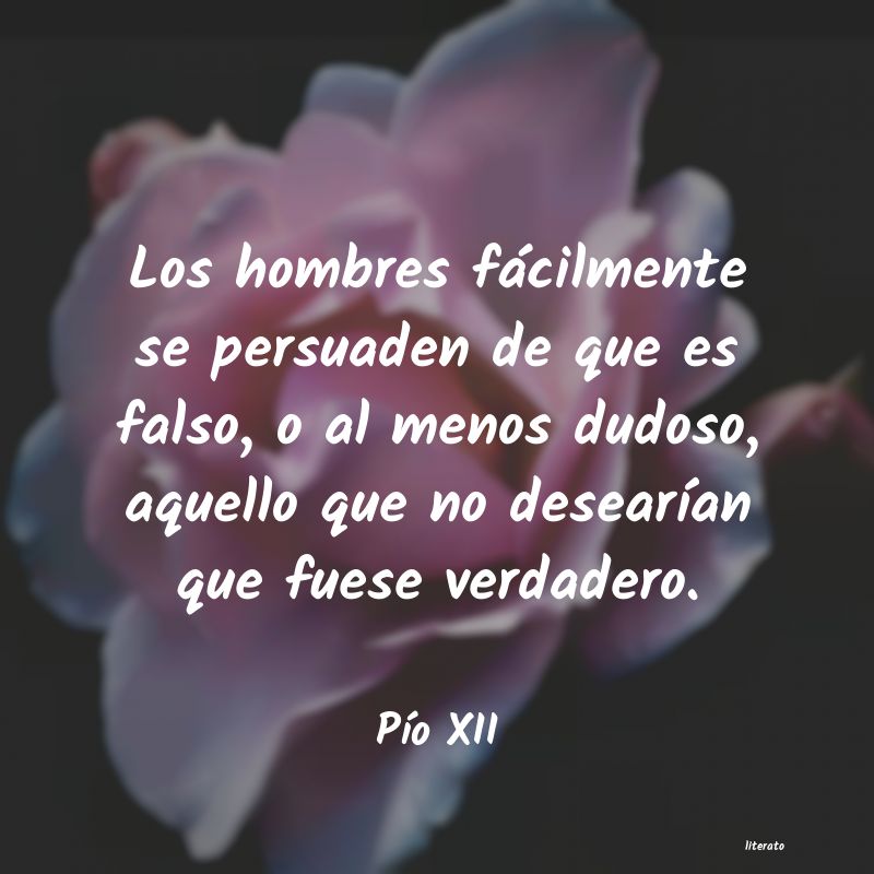 Frases de Pío XII