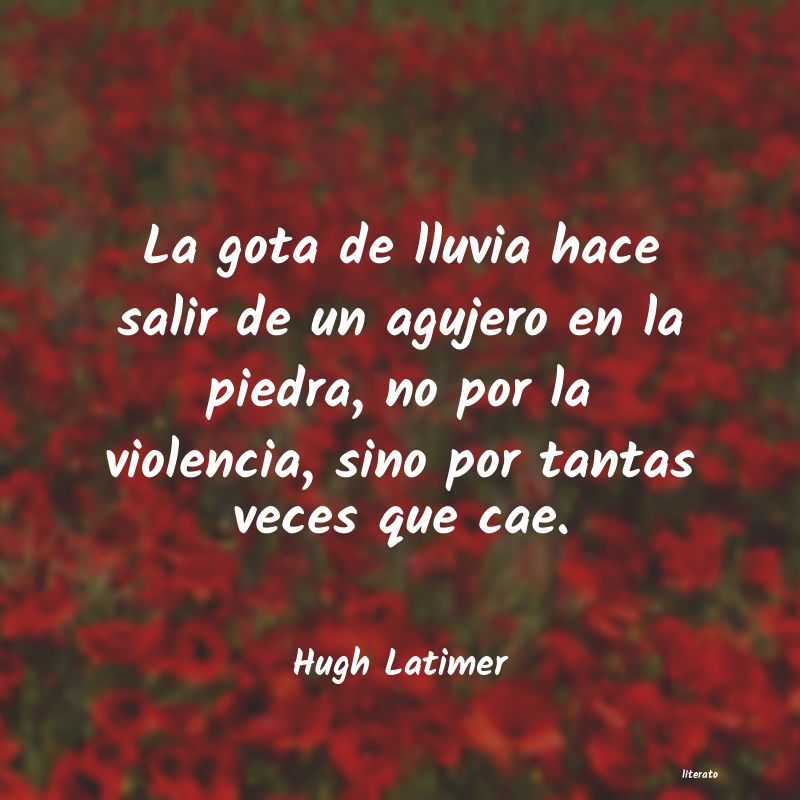 Frases de Hugh Latimer