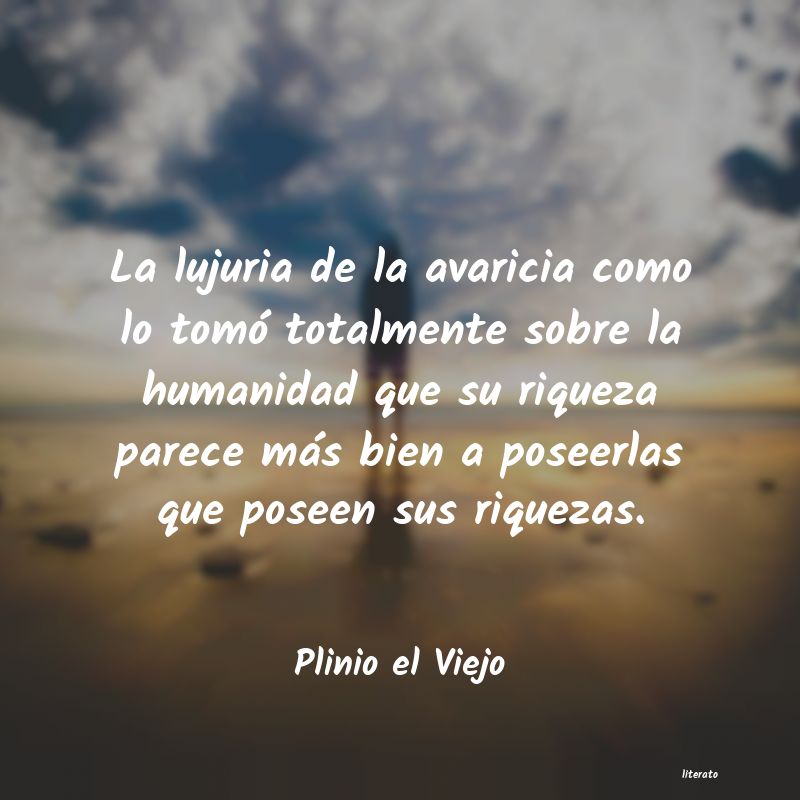 frases de Plinio el Viejo