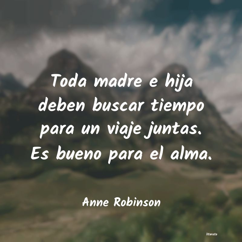 Frases de Anne Robinson