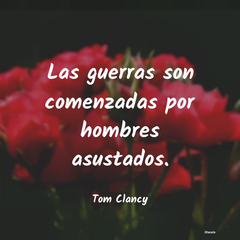 Frases de Tom Clancy