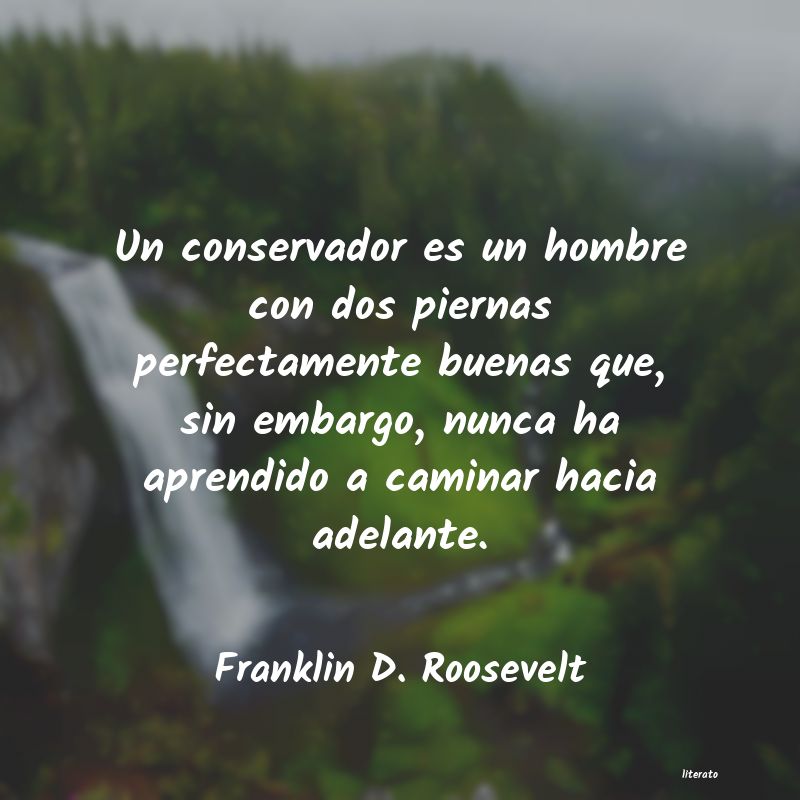 Frases de Franklin D. Roosevelt