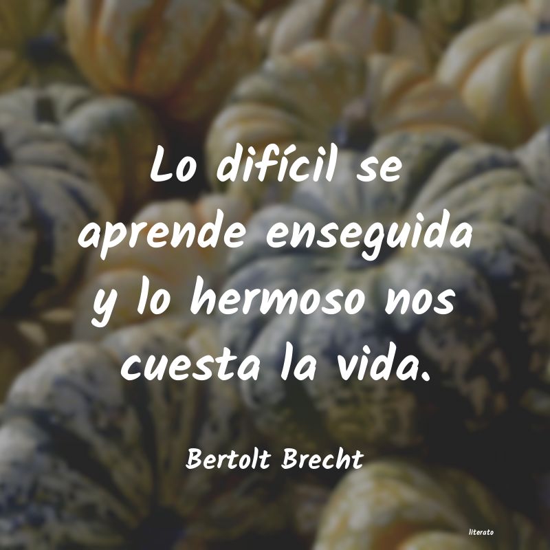 Frases de Bertolt Brecht