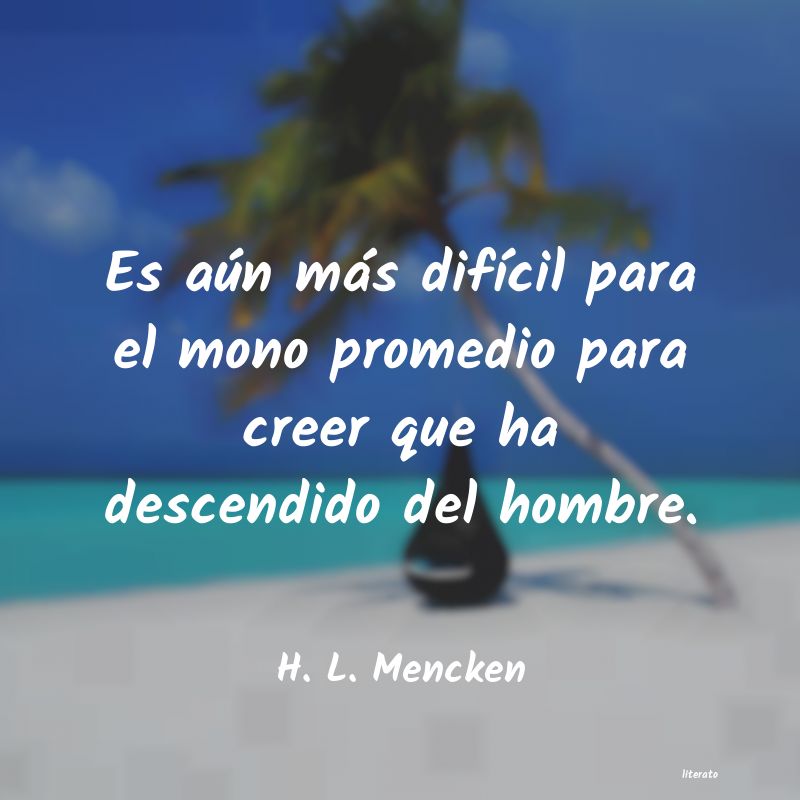 frases de H. L. Mencken